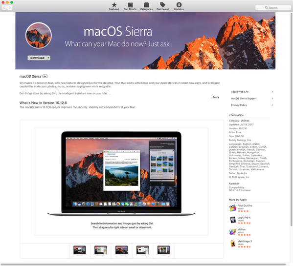 App Store Download Mac Os